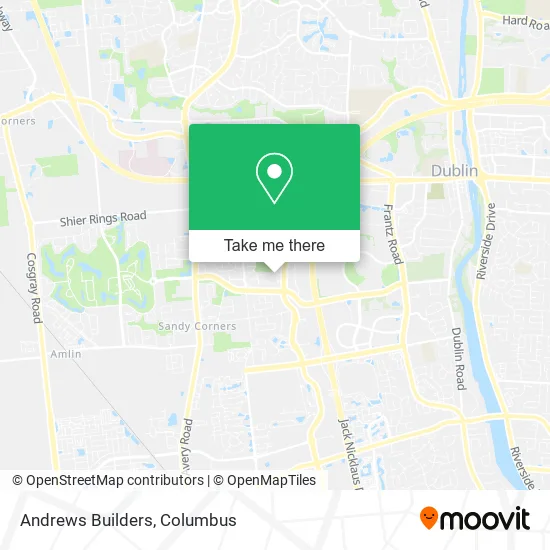 Andrews Builders map