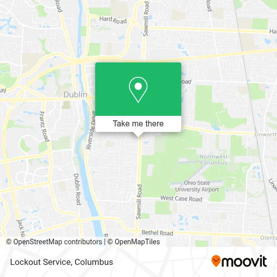 Lockout Service map