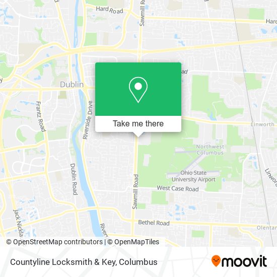 Countyline Locksmith & Key map