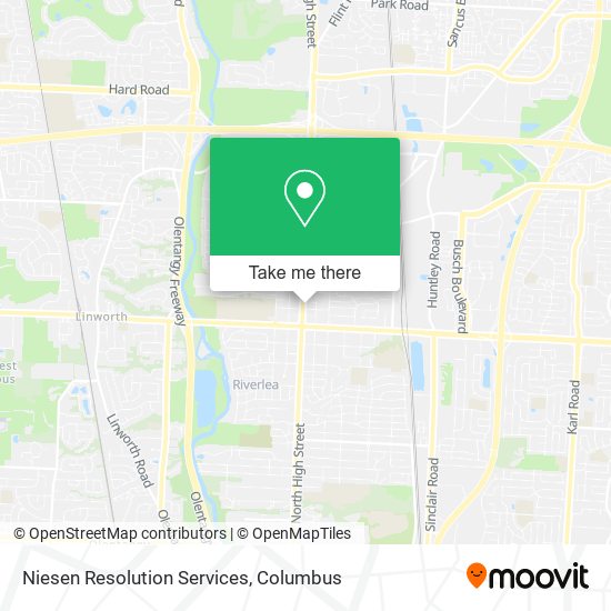 Niesen Resolution Services map