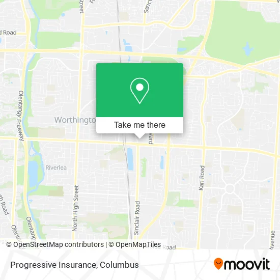 Progressive Insurance map