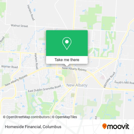 Homeside Financial map