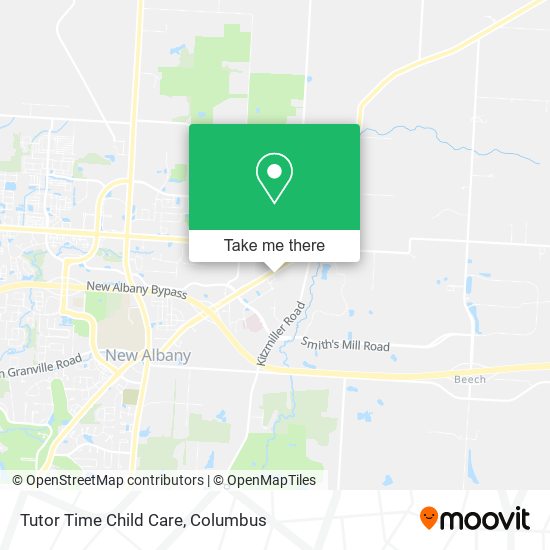 Tutor Time Child Care map