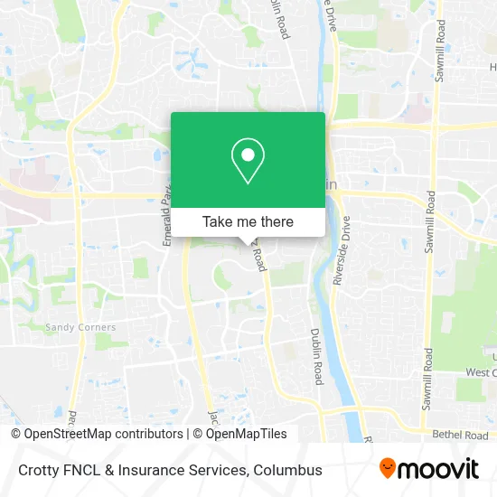 Crotty FNCL & Insurance Services map