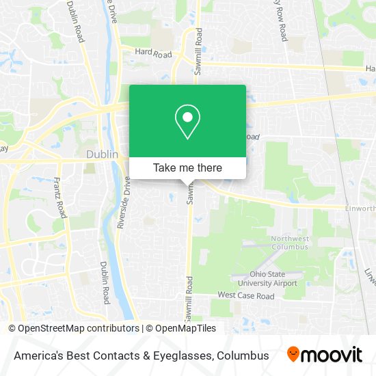 Mapa de America's Best Contacts & Eyeglasses
