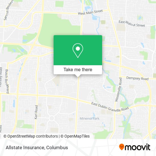 Allstate Insurance map
