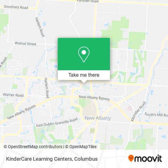 KinderCare Learning Centers map
