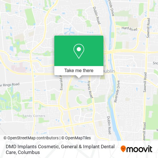 DMD Implants Cosmetic, General & Implant Dental Care map