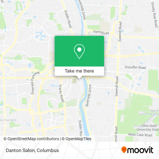 Danton Salon map