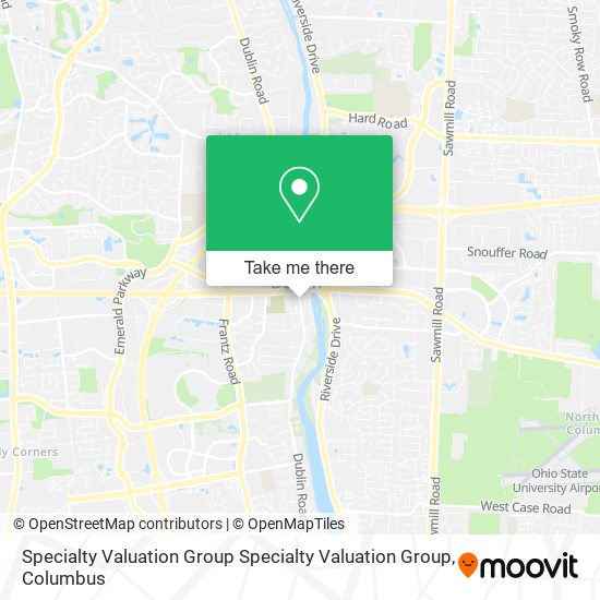 Mapa de Specialty Valuation Group Specialty Valuation Group