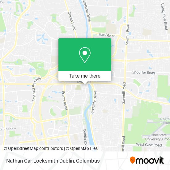 Mapa de Nathan Car Locksmith Dublin
