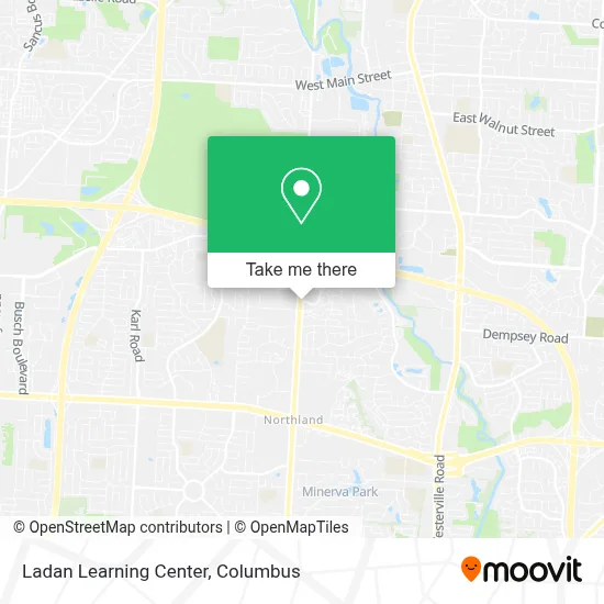 Ladan Learning Center map