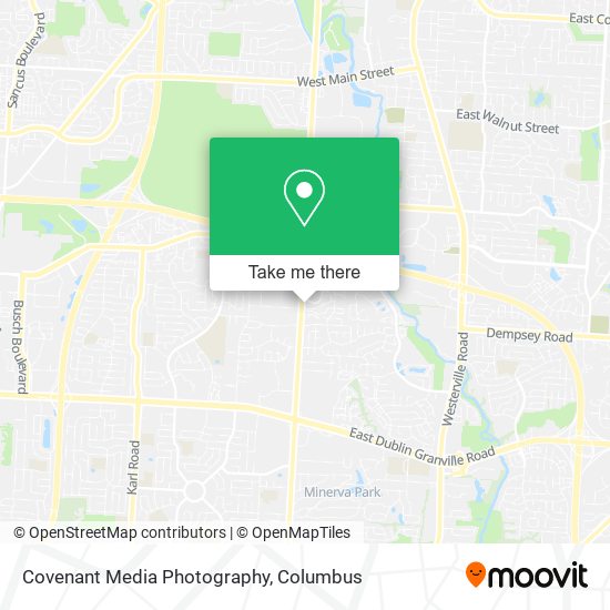 Covenant Media Photography map
