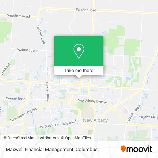 Maxwell Financial Management map