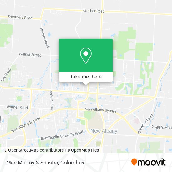 Mac Murray & Shuster map