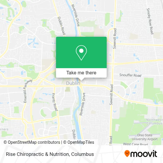 Rise Chiropractic & Nutrition map