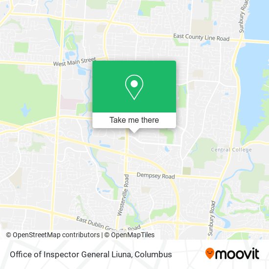 Mapa de Office of Inspector General Liuna