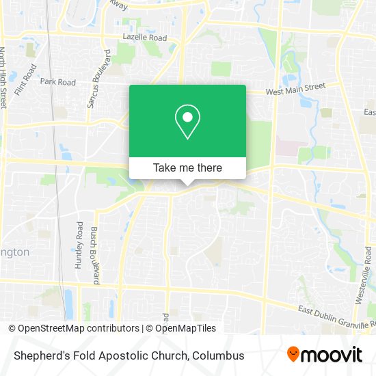 Shepherd's Fold Apostolic Church map