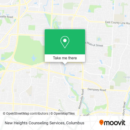 Mapa de New Heights Counseling Services