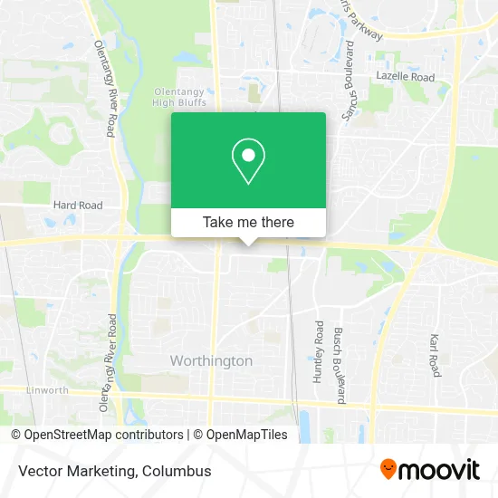 Vector Marketing map
