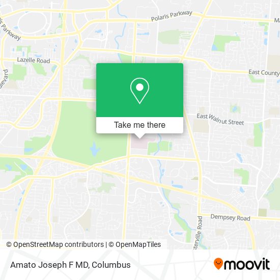 Amato Joseph F MD map
