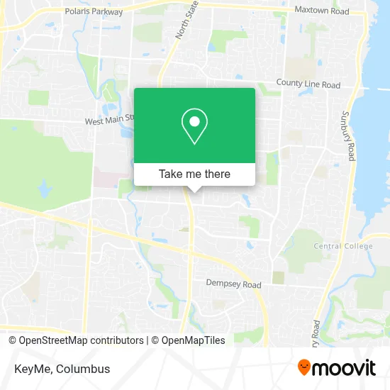 KeyMe map