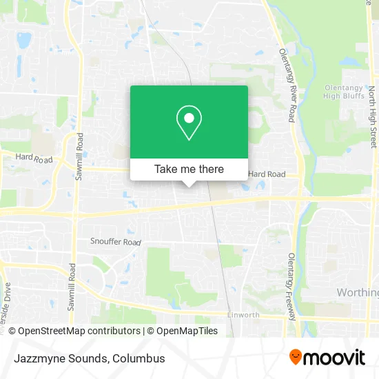 Jazzmyne Sounds map