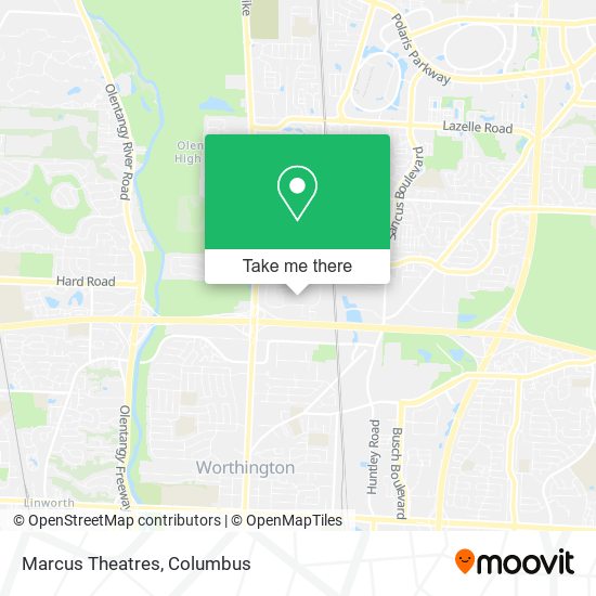 Marcus Theatres map