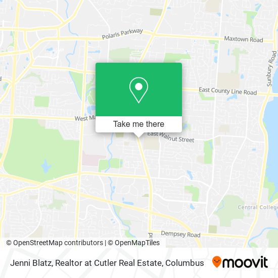 Jenni Blatz, Realtor at Cutler Real Estate map