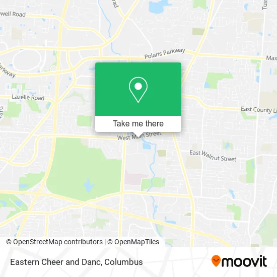 Mapa de Eastern Cheer and Danc