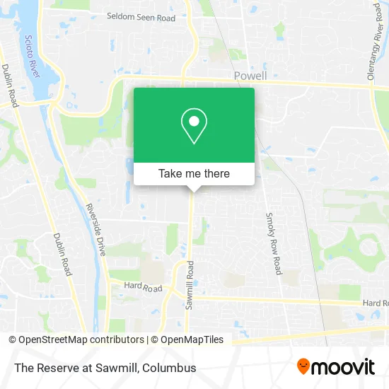 The Reserve at Sawmill map