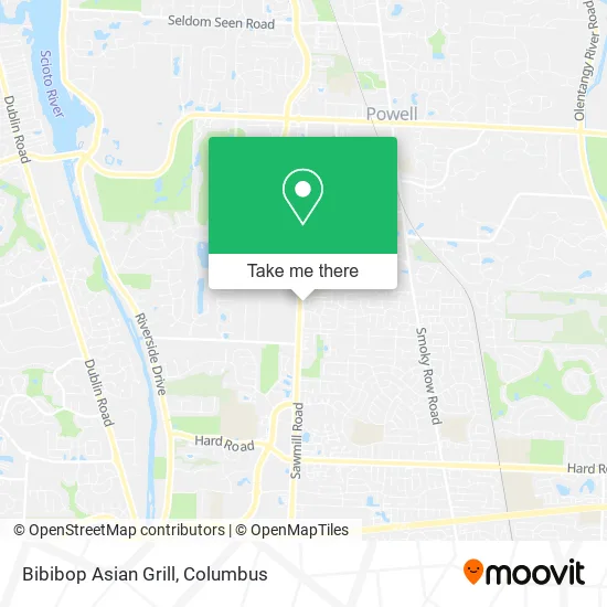 Mapa de Bibibop Asian Grill