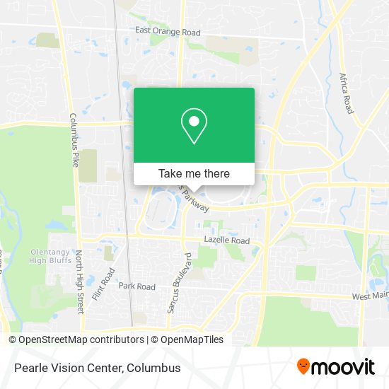 Pearle Vision Center map