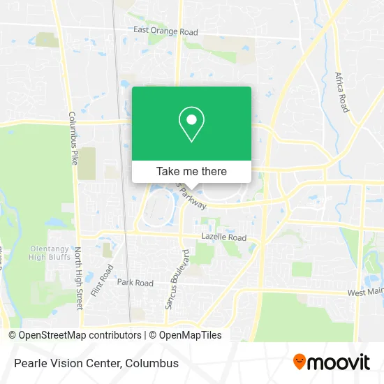 Pearle Vision Center map