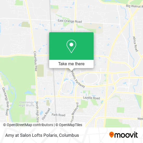 Mapa de Amy at Salon Lofts Polaris