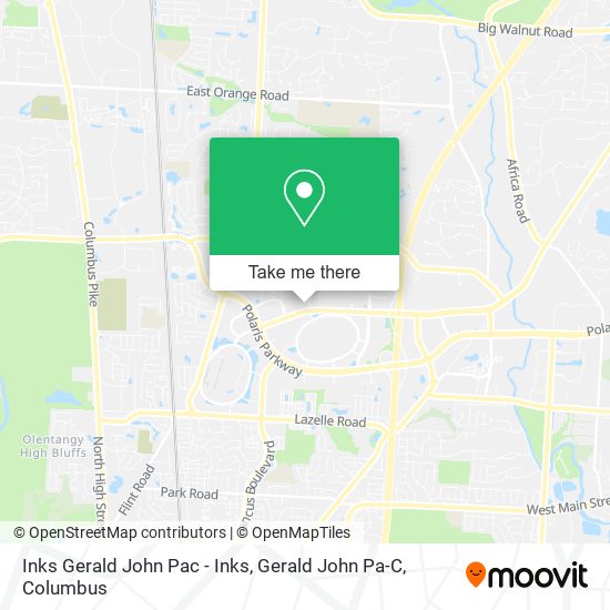 Inks Gerald John Pac - Inks, Gerald John Pa-C map