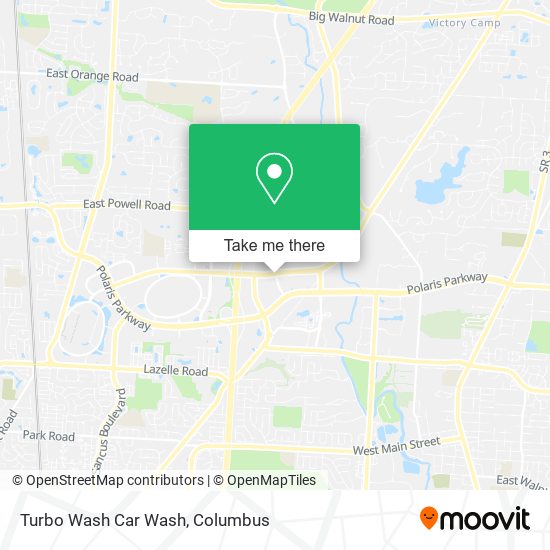 Mapa de Turbo Wash Car Wash