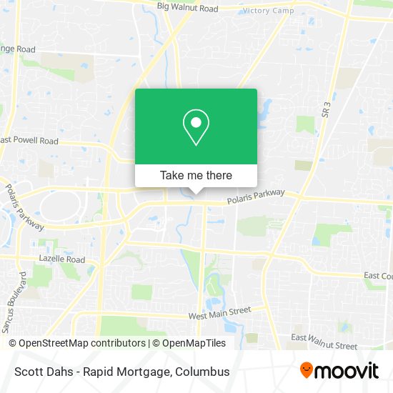 Mapa de Scott Dahs - Rapid Mortgage