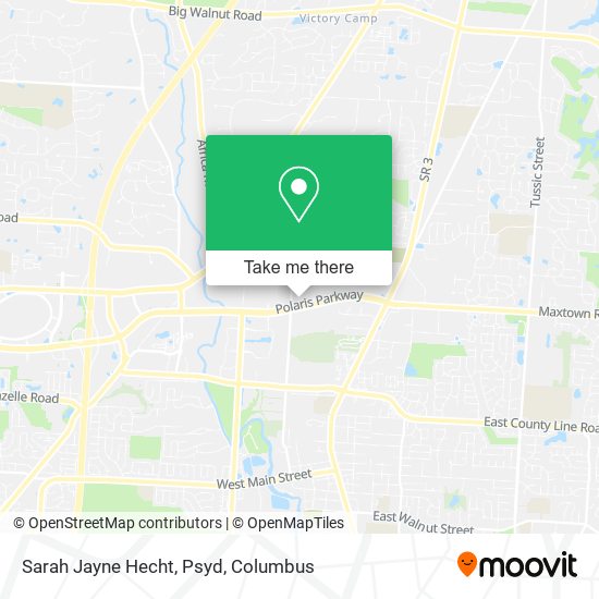 Sarah Jayne Hecht, Psyd map