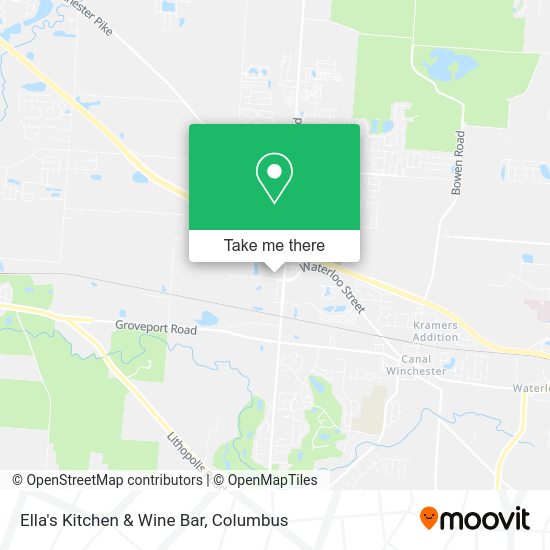 Ella's Kitchen & Wine Bar map