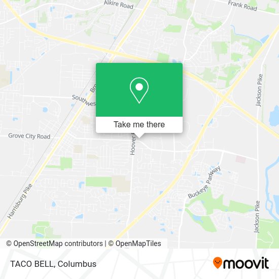 Mapa de TACO BELL