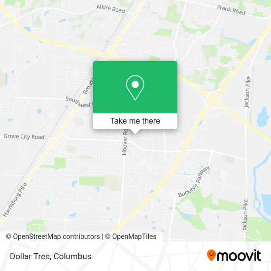 Mapa de Dollar Tree