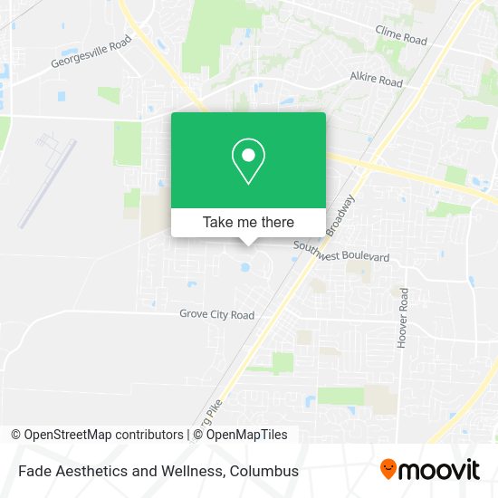 Fade Aesthetics and Wellness map