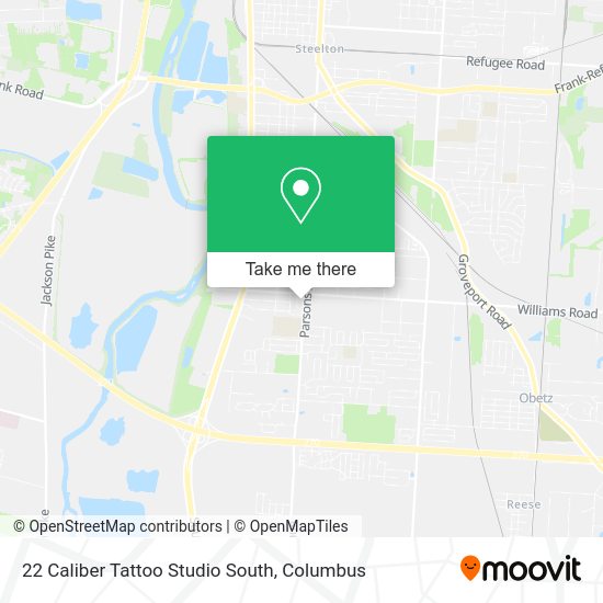 Mapa de 22 Caliber Tattoo Studio South