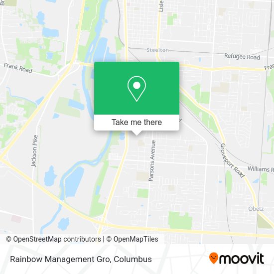 Rainbow Management Gro map