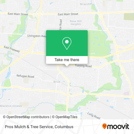 Pros Mulch & Tree Service map