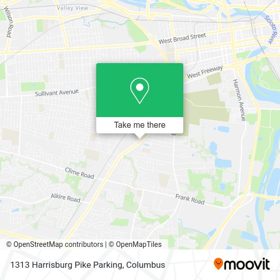 Mapa de 1313 Harrisburg Pike Parking