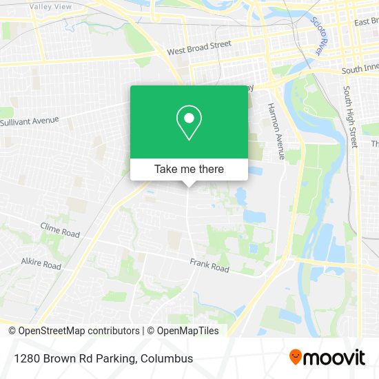 1280 Brown Rd Parking map