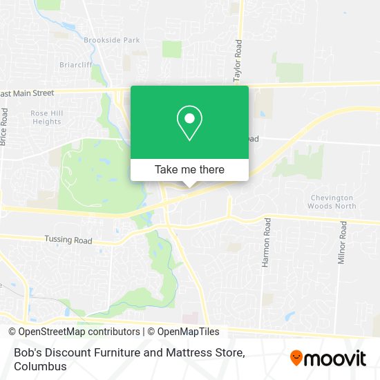 Mapa de Bob's Discount Furniture and Mattress Store