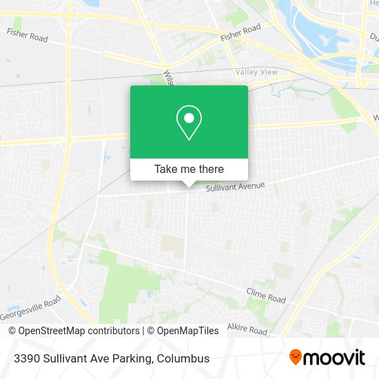 3390 Sullivant Ave Parking map
